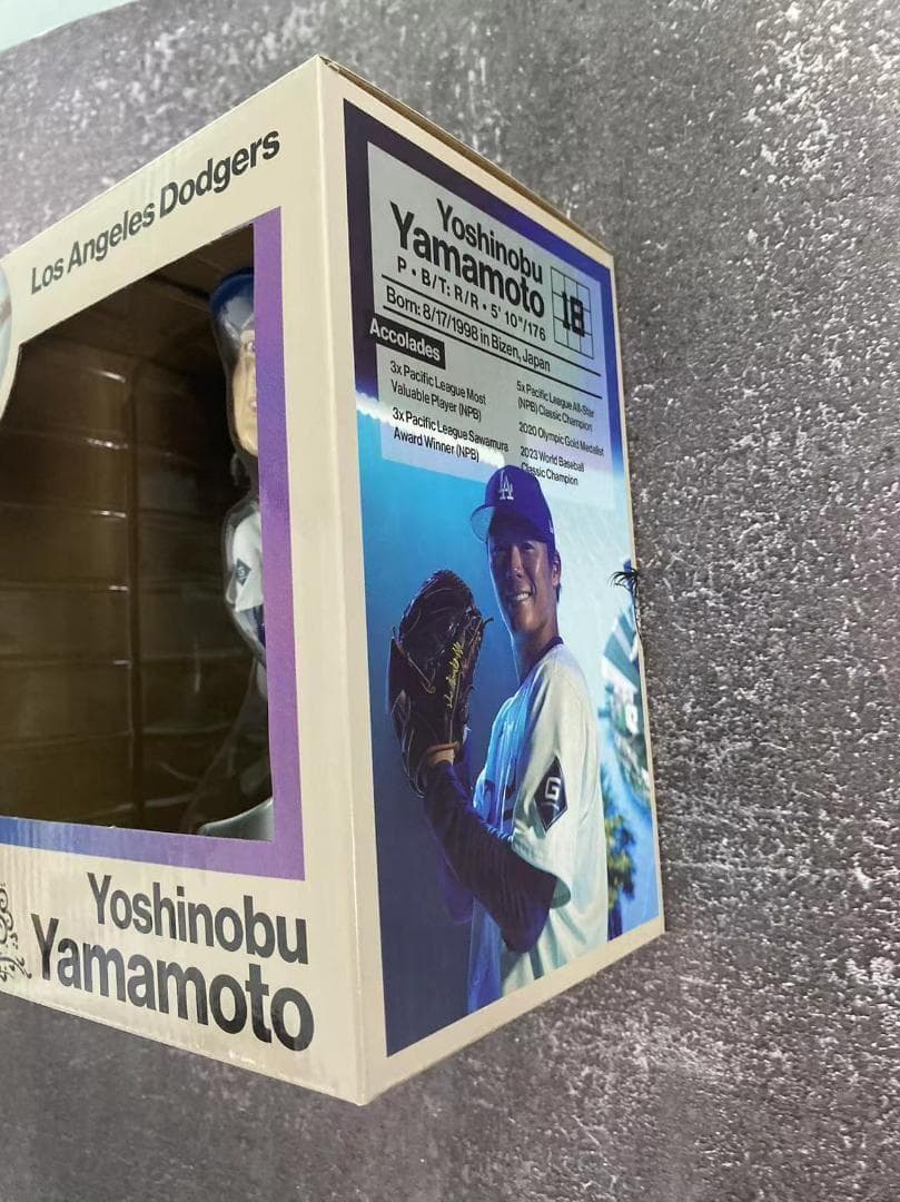 ドジャース山本由伸　ボブルヘッド　2024年6月13日配布