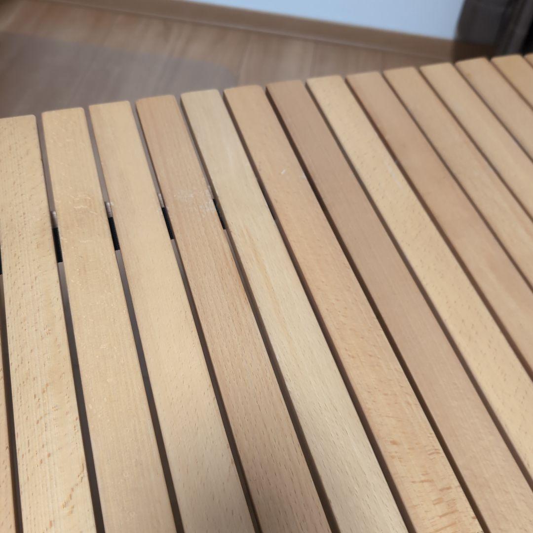 Hilander ウッドロールテーブル 90cm