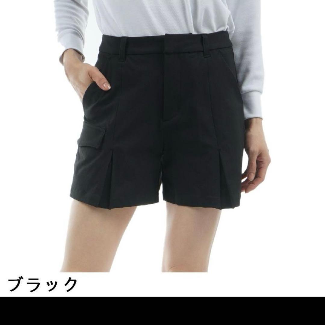⚫︎美品⚫︎ニューエラ GOLF ストレッチショートパンツ ブラック黒　レディース