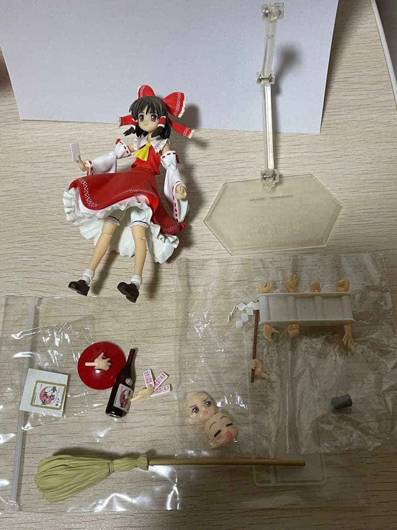 ［中古］figma 東方　博麗霊夢055、霧雨魔理沙 069 2体セット