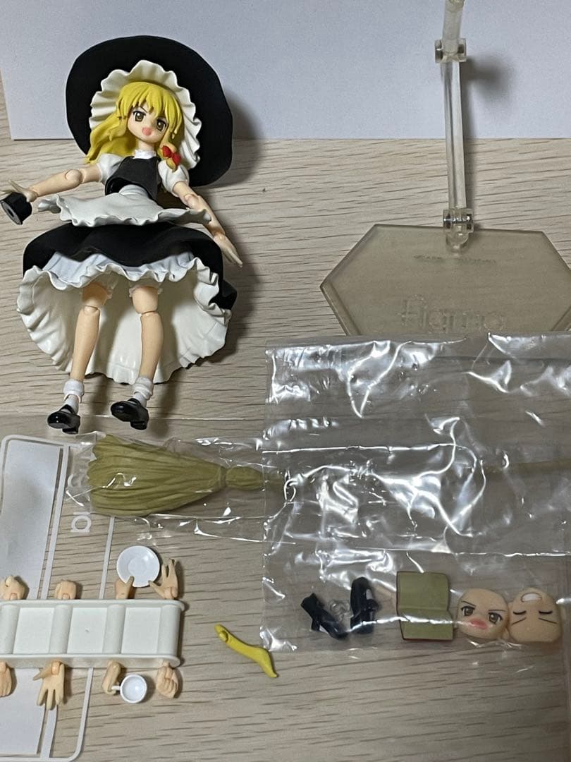 ［中古］figma 東方　博麗霊夢055、霧雨魔理沙 069 2体セット