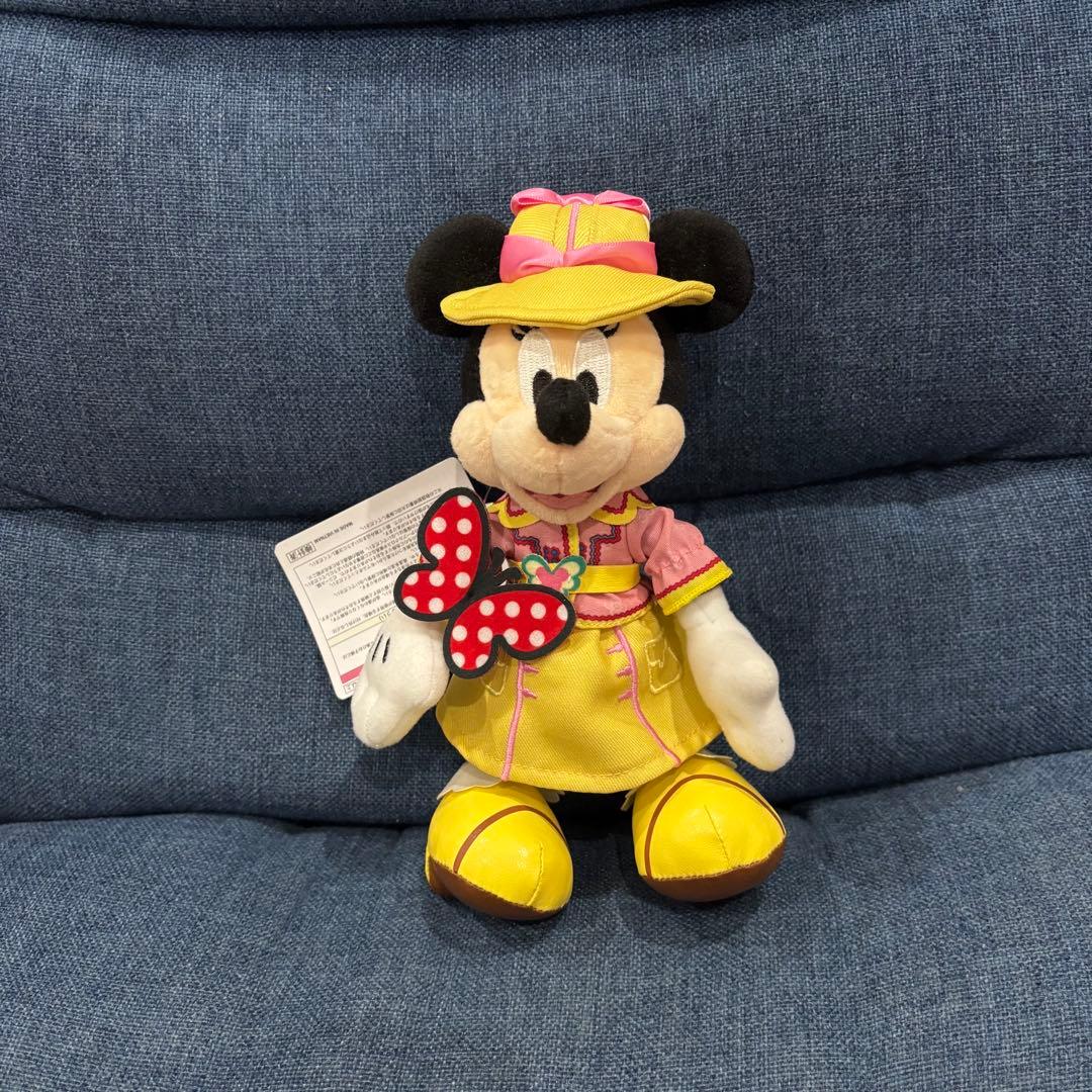 ディズニー ミニー ぬいぐるみバッジ ぬいば トレイル ファンダーランド