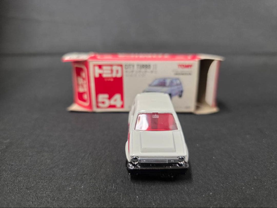 トミカ赤箱54ホンダシティターボⅡ(日本製) 名鉄CITY。レアです。
