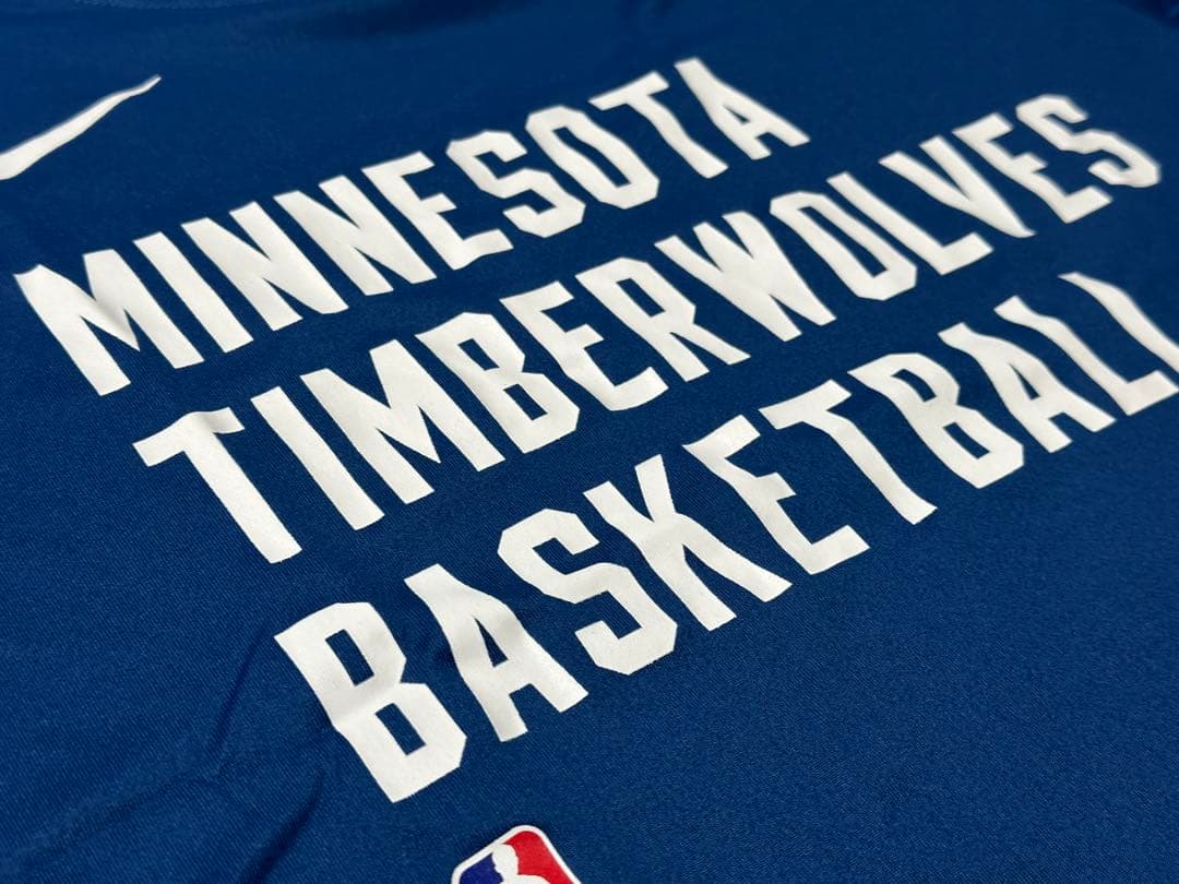 ナイキティンバーウルブズ NBA 選手支給品プラクティスロングTシャツMサイズ