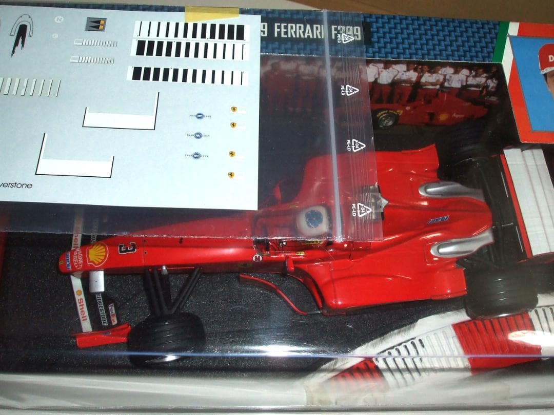 フェラーリ　F３９９　M・シューマッハ　＃３　デカール付　マテル　１／１８