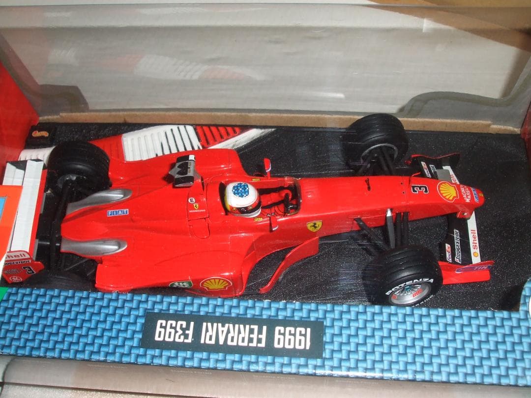フェラーリ　F３９９　M・シューマッハ　＃３　デカール付　マテル　１／１８