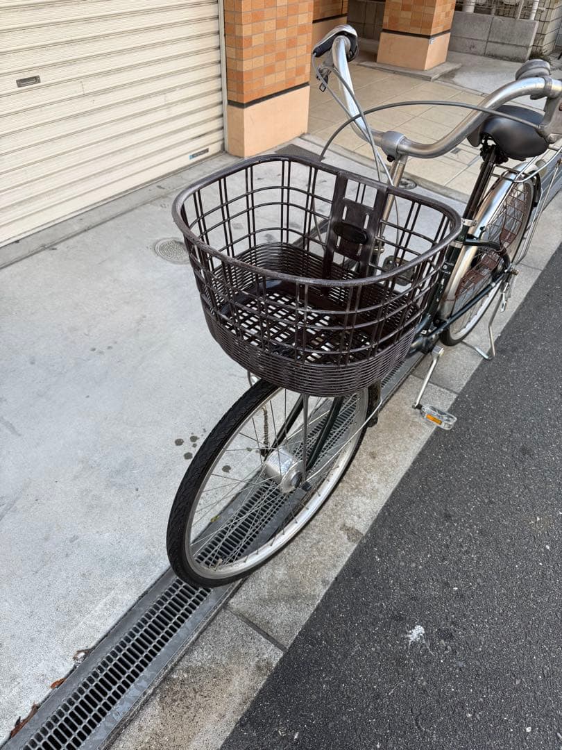 202 自転車 大阪市 【引取り限定】 美品 24インチ 変速付き