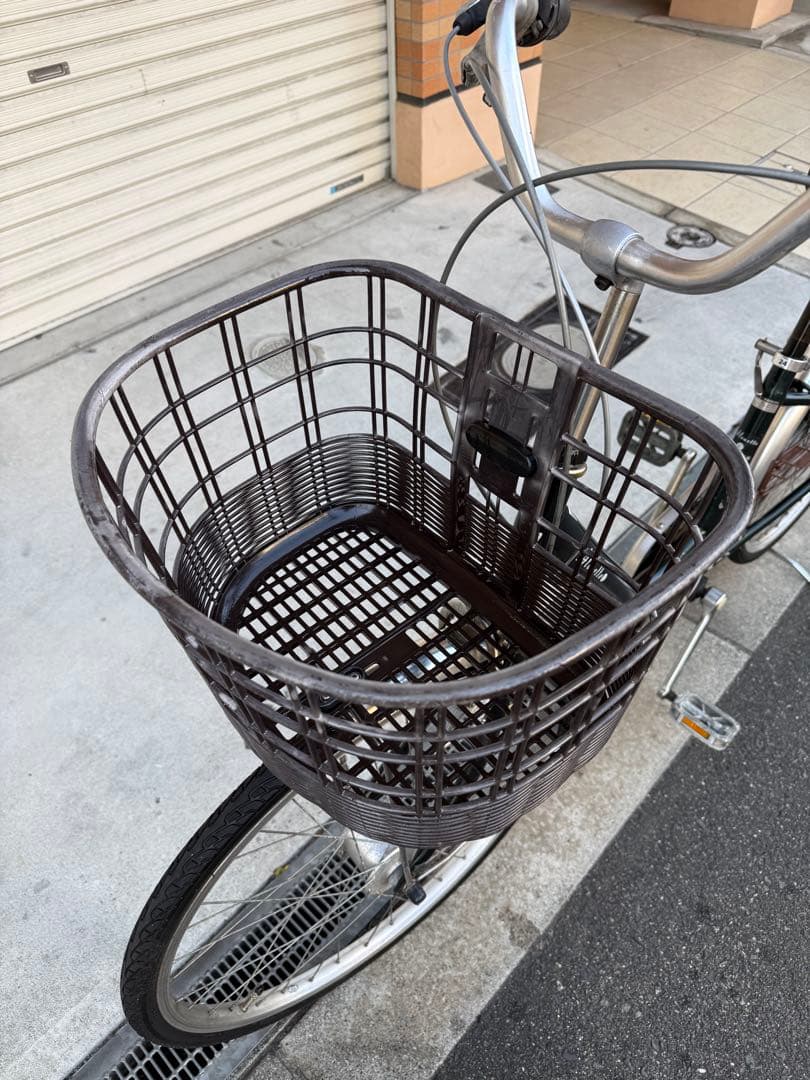 202 自転車 大阪市 【引取り限定】 美品 24インチ 変速付き