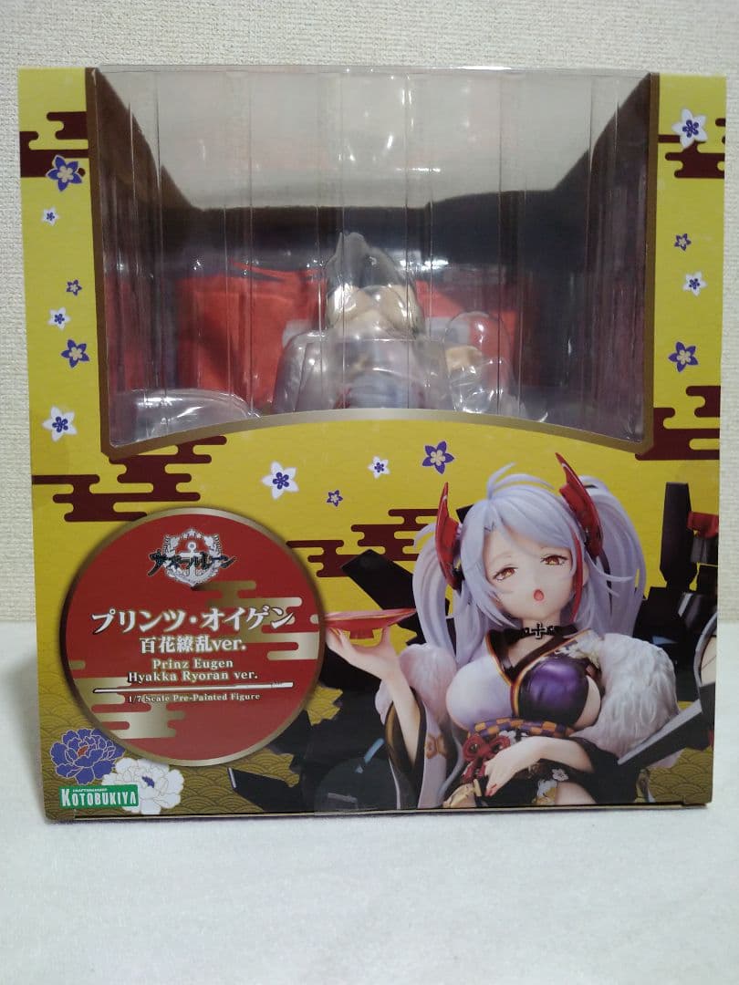 【未開封・限定版】アズールレーン プリンツ・オイゲン 百花繚乱ver フィギュア