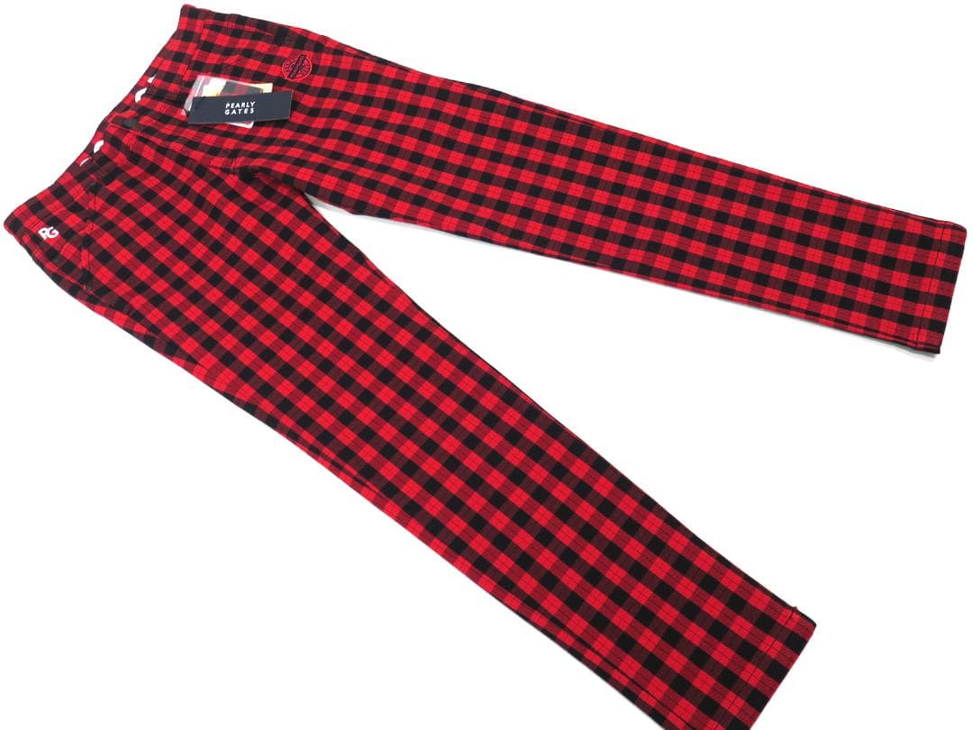 新品● パーリーゲイツ ●特殊加工ツイル　ハイパワーストレッチ　ロングパンツ　M