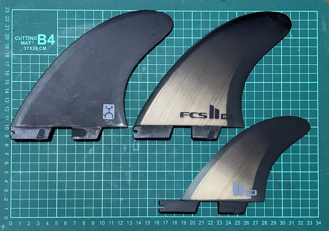 FCS2★XL★Rob Machado★RM★フィン★2＋1スタビライザー