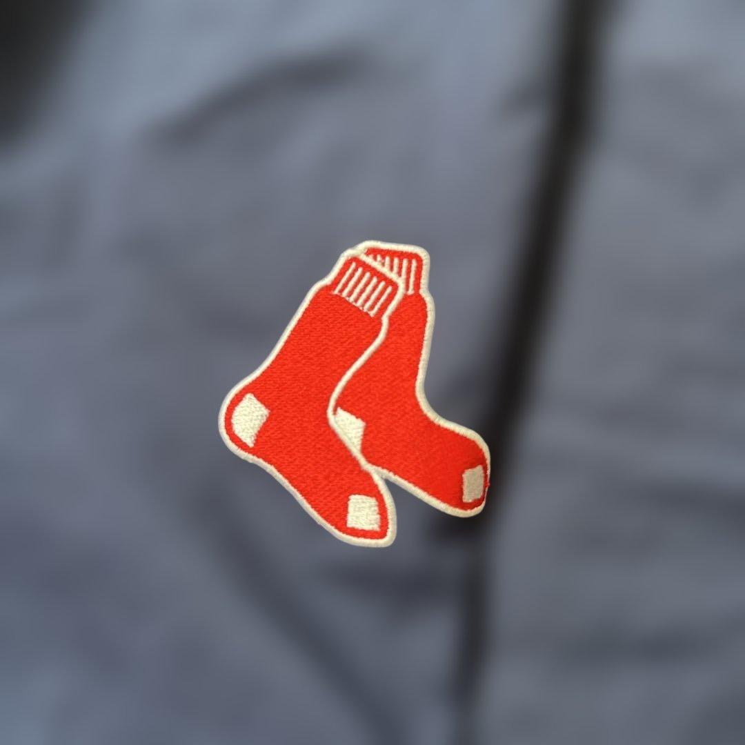ナイロンジャケット レッドソックス(RED SOX) プルオーバー　ゲームシャツ