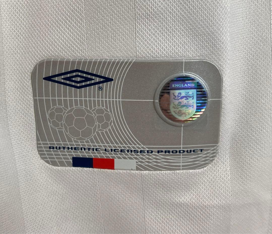 正規品 新品 サッカー イングランド代表 ユニフォーム ワールドカップ 2002