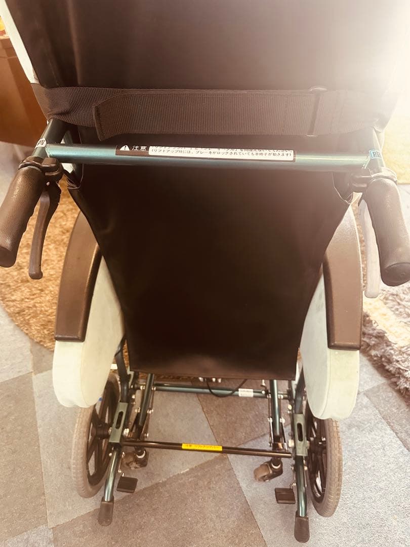 松永製作所介助式ティルト＆フルリクライニング車椅 J FR-31TR.