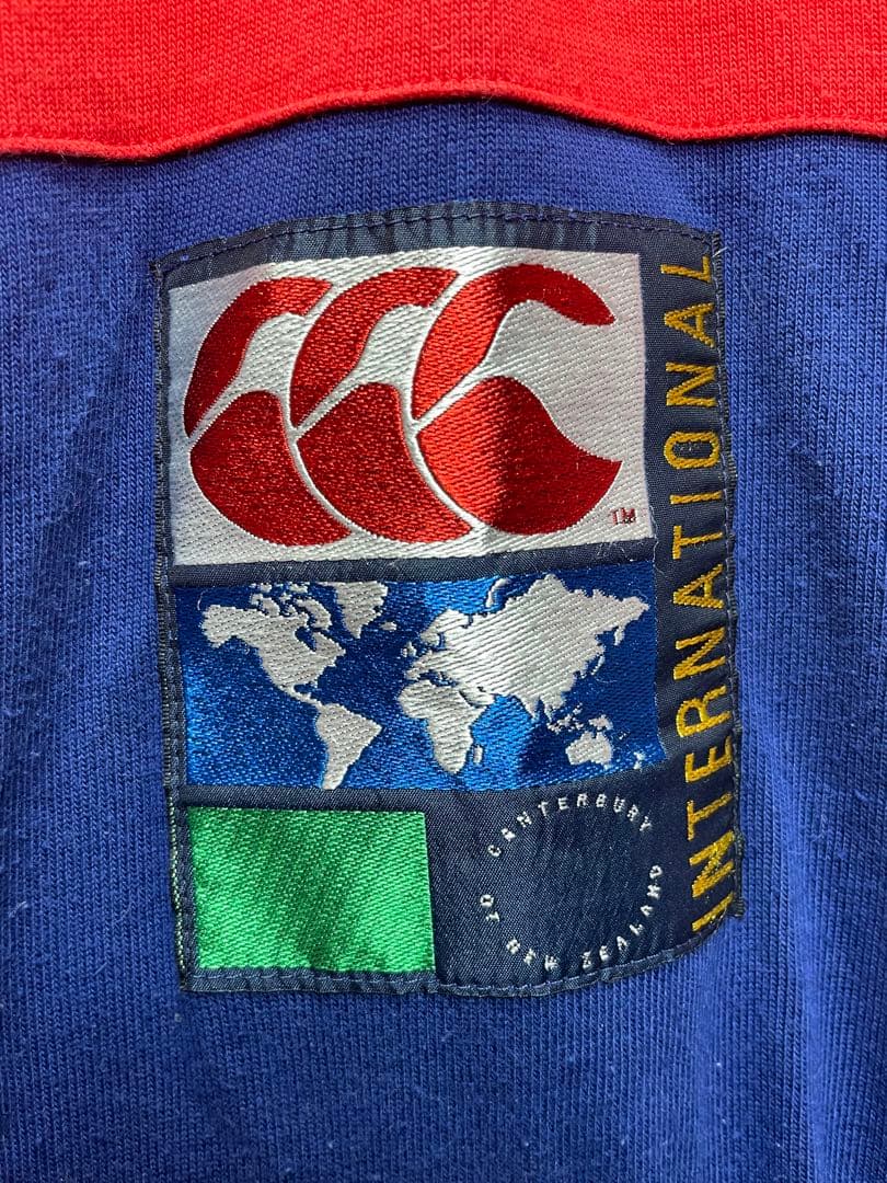 CANTERBURY OF NEW ZEALAND ラグビーシャツ size M