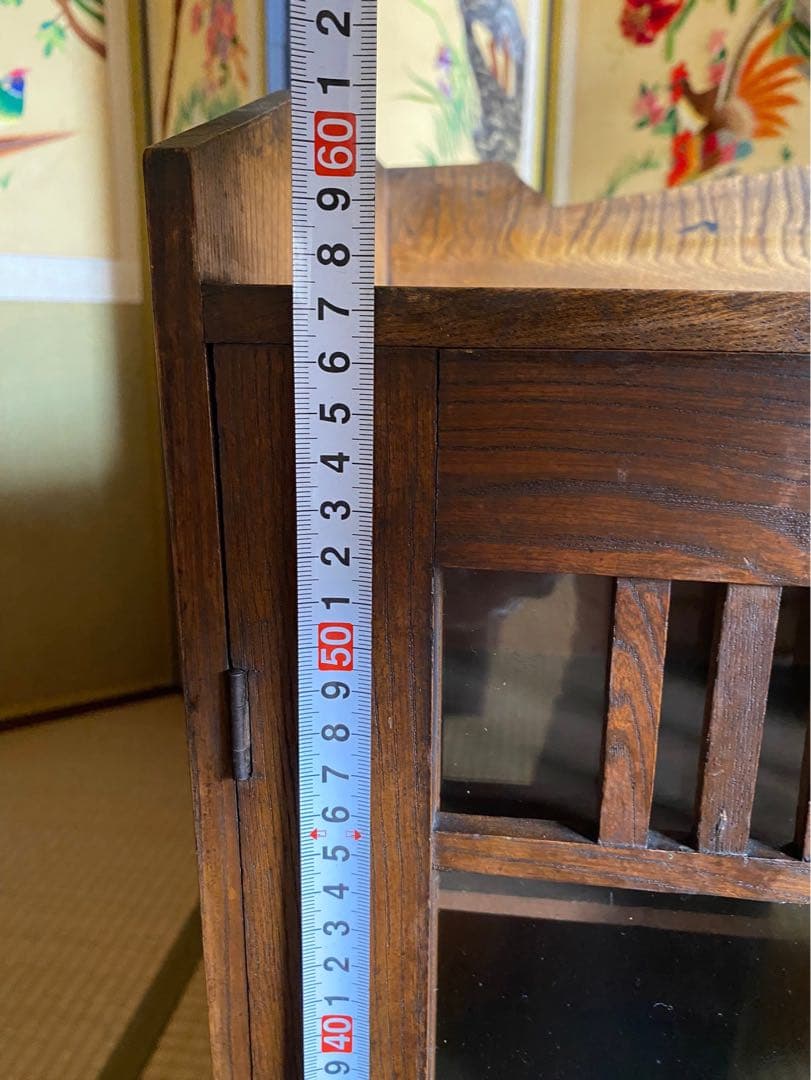 水屋 ミニキャビネット 昭和レトロ 当時物 和箪笥 茶棚 インテリア 当時物