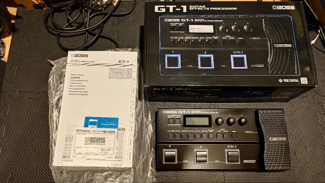 BOSS GT-1 デジタルギターエフェクター