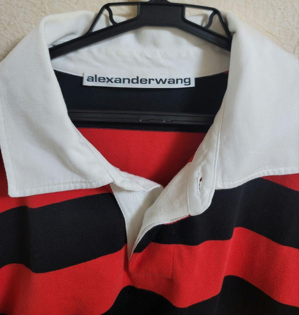 alexanderwang ストライプ ラガーシャツ M