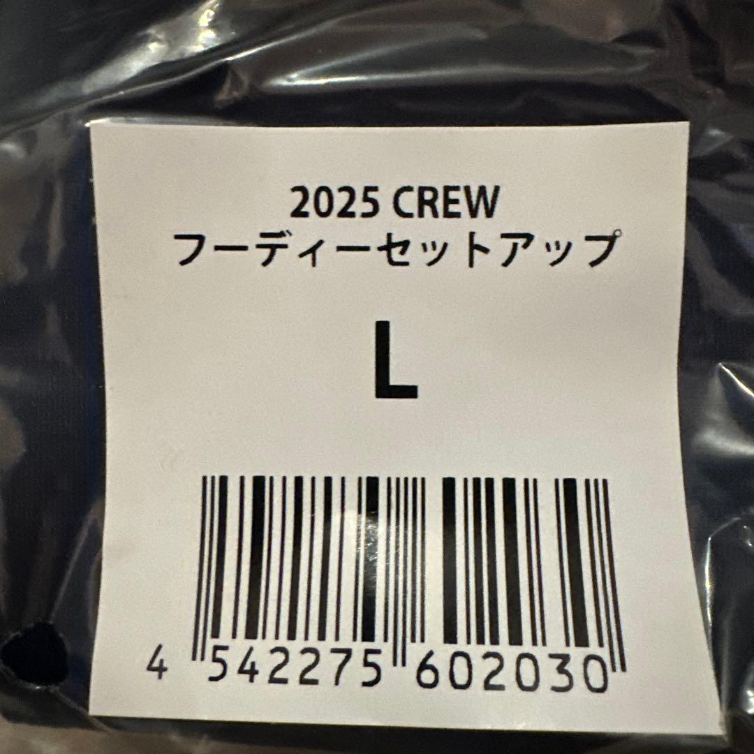 ヤクルトスワローズ　スワローズクルー　フーディセットアップ　Lサイズ