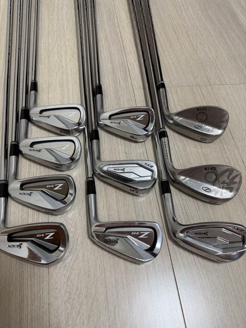 スリクソン アイアン8本セットSRIXON ゴルフクラブ まとめ売り バラ売り可