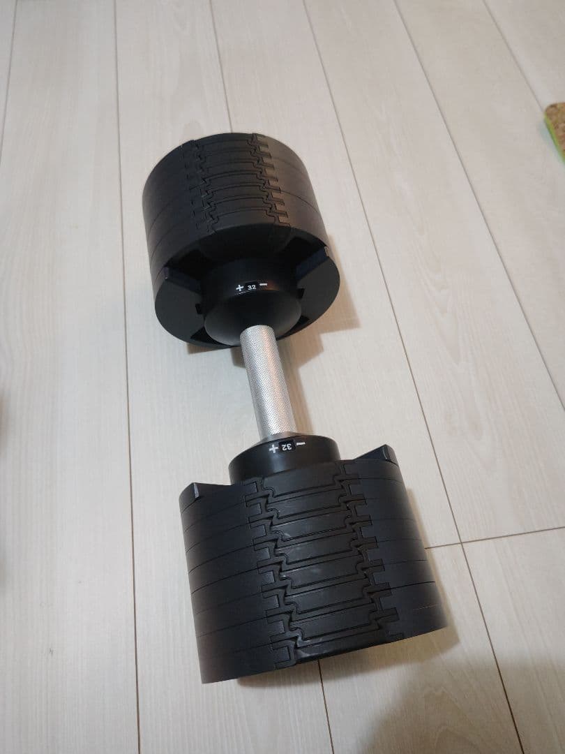 NUO BELL 232 フレックスベル 32kg 2kg刻み２個＋スタンド➀