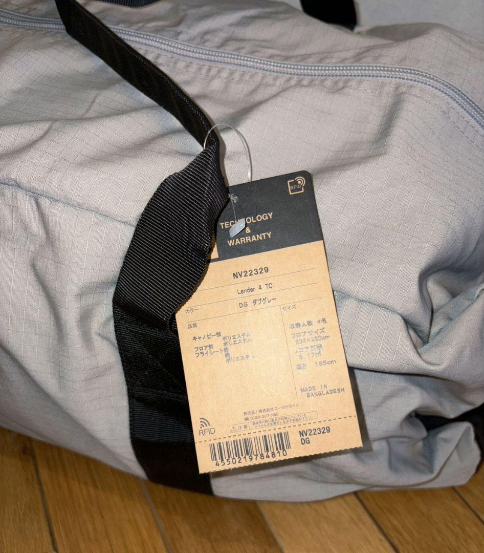 新品未使用品 THE NORTH FACE Lander 4 TC ダブグレー