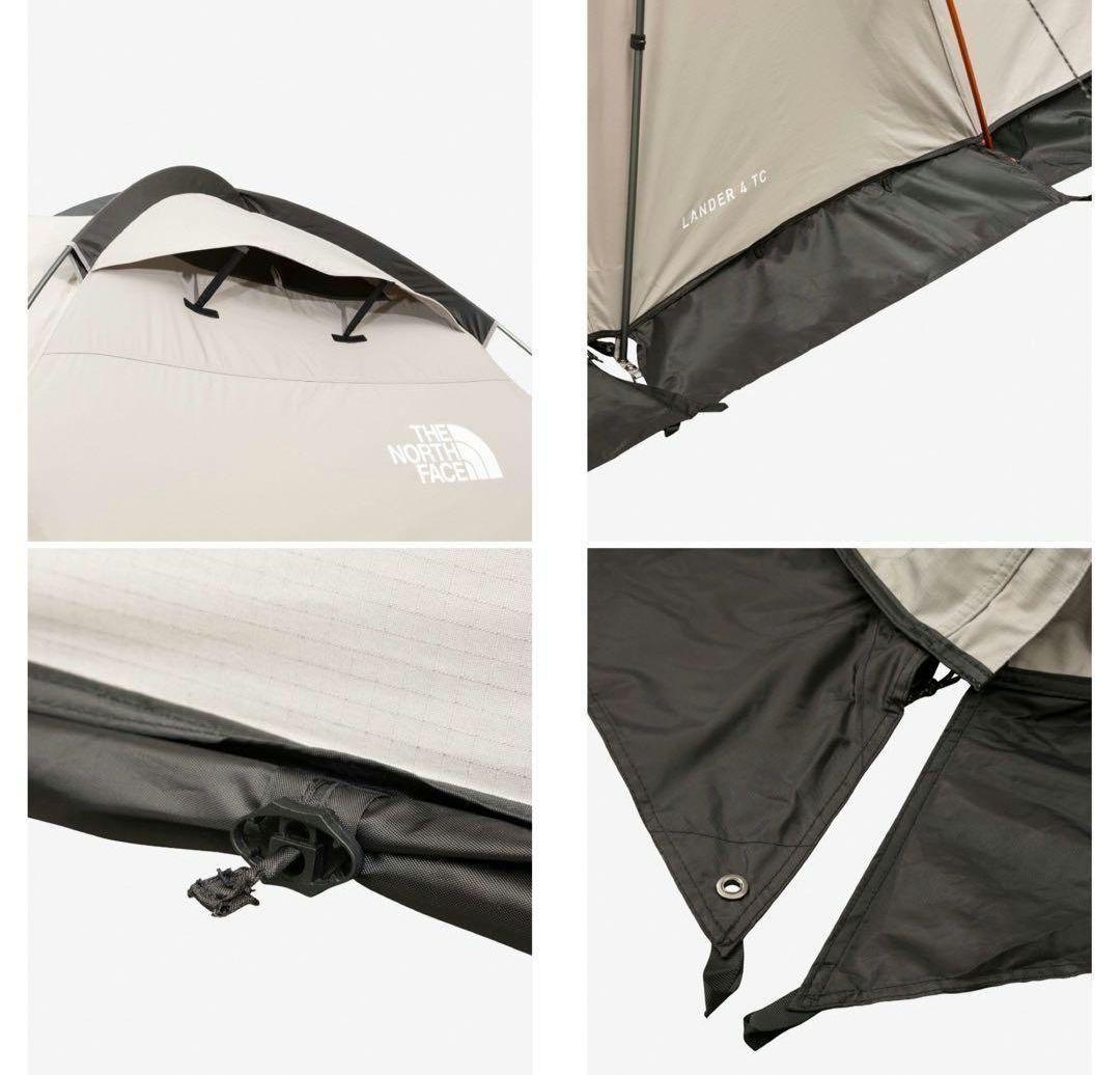 新品未使用品 THE NORTH FACE Lander 4 TC ダブグレー