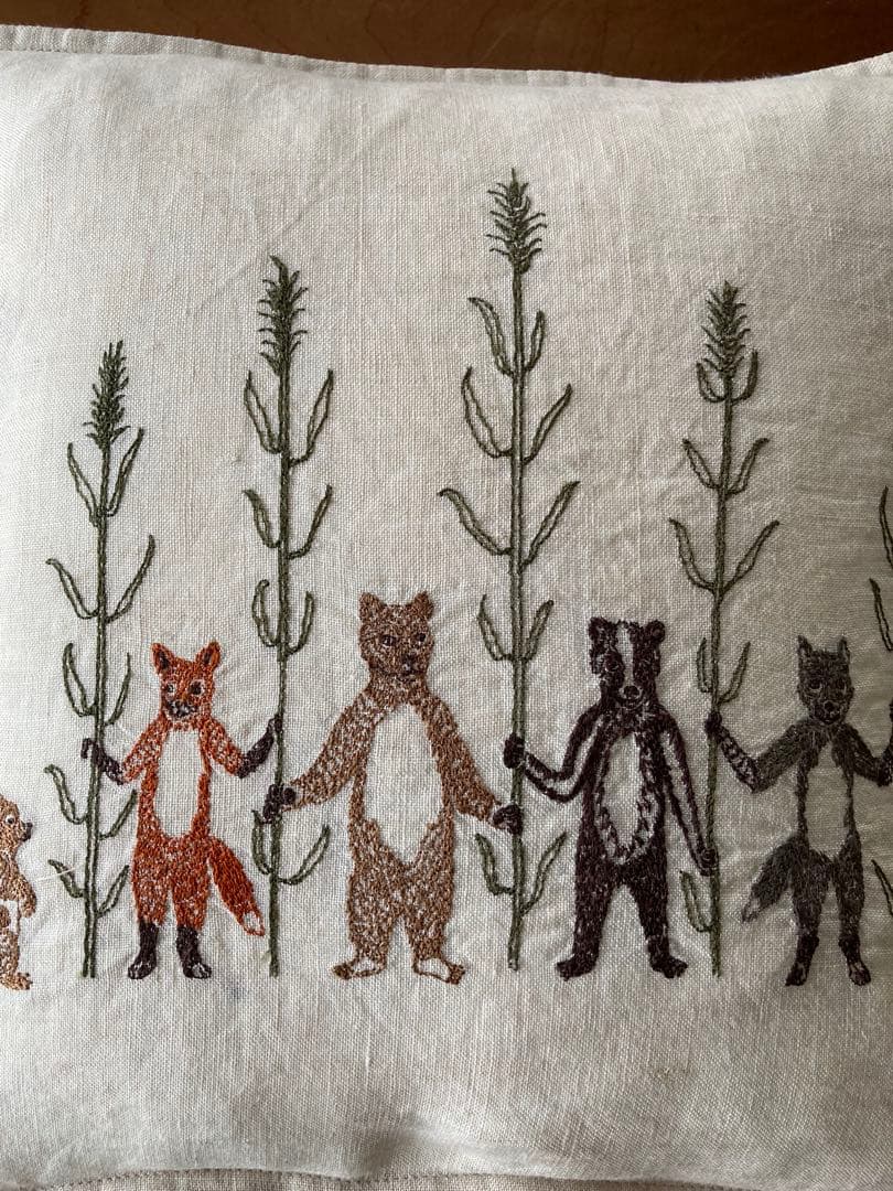 CORAL & TUSK ✴︎刺繍クッションカバー（中材付き）