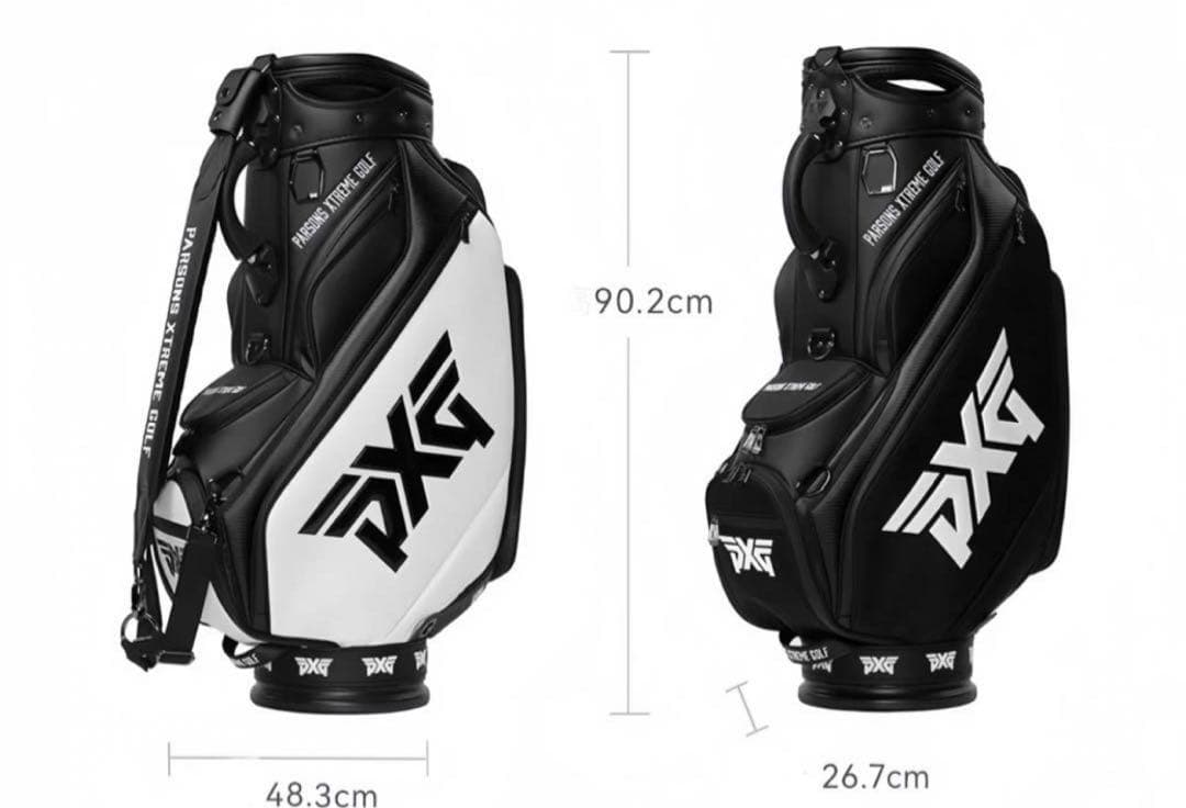 【即発送】 PXG ゴルフ キャディバッグ クラブケース ブラック 男女兼用