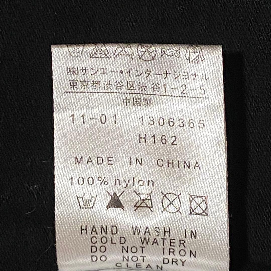 【未使用級✨】パーリーゲイツ ワッペン ポロシャツ ナンバリング 黒 5