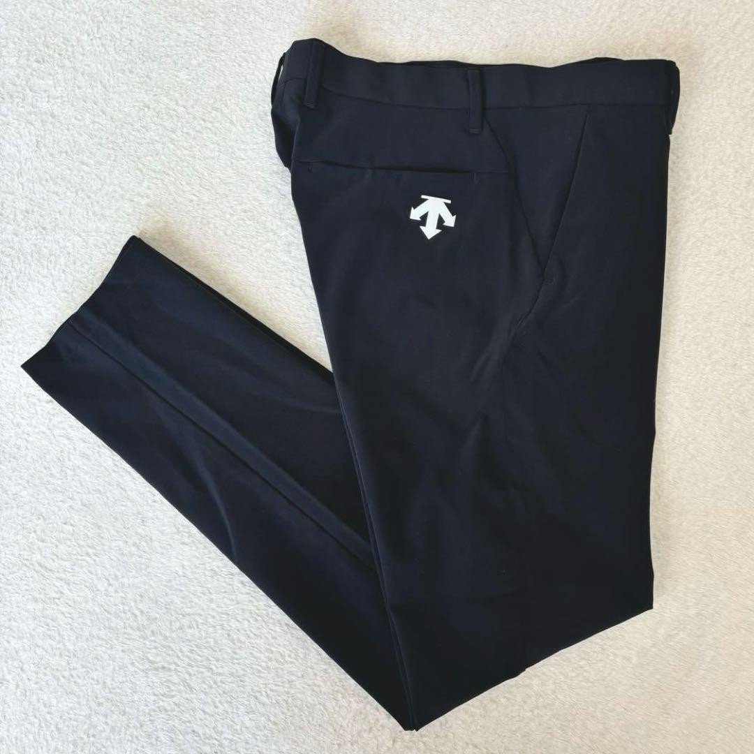 DESCENTE デサント \"シャウフェレ\" 着用モデル ストレッチパンツ 黒L