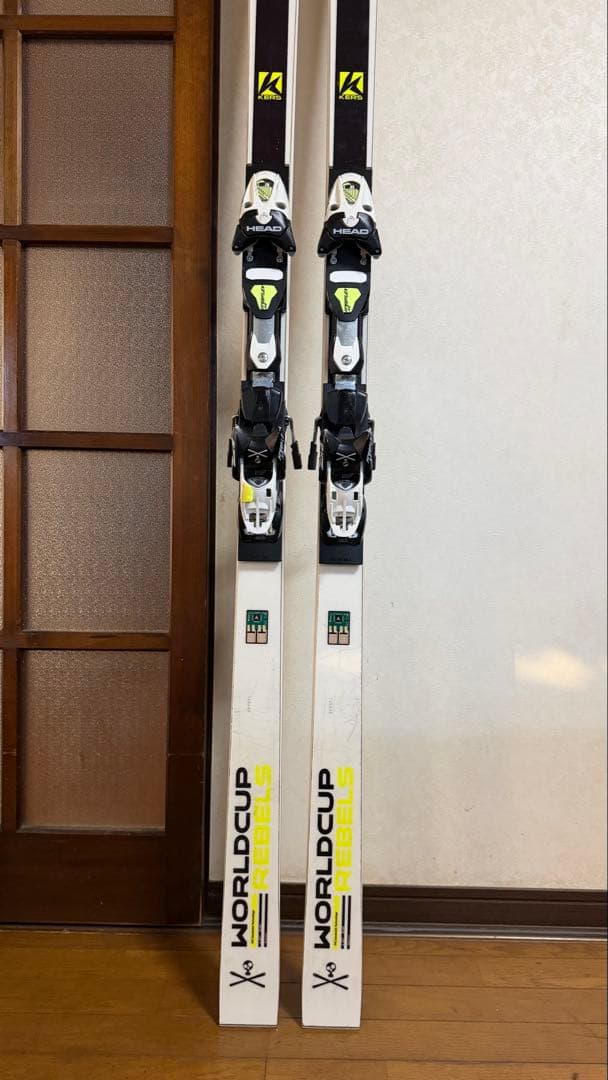 HEAD WORLD CUP スキー 板 ビンディング付き