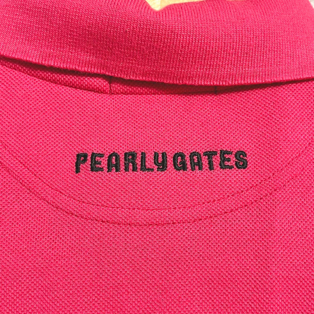 PEARLY GATES パーリーゲイツ ゴルフウェア 半袖ワンピース ピンク