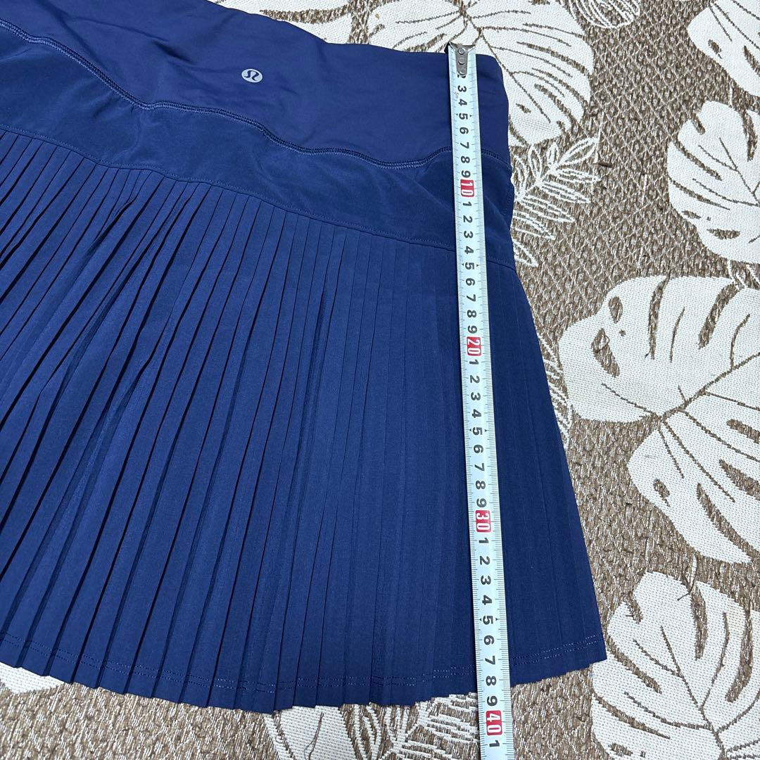 Lululemon(ルルレモン)ハイライズプリーツスカート　スコート　ショーツ付