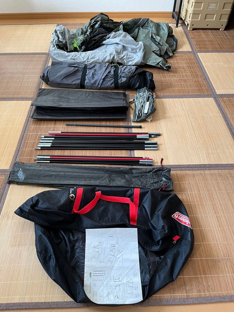 【ペグ3本欠品】Coleman Coastline 3 plus