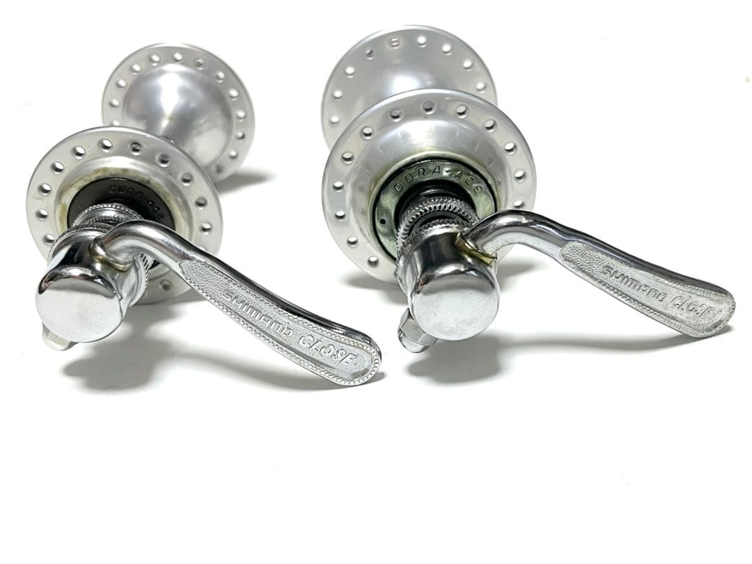 ★新品 初代 DURA-ACE ハブ 前後セット 36H 100/120mm ★