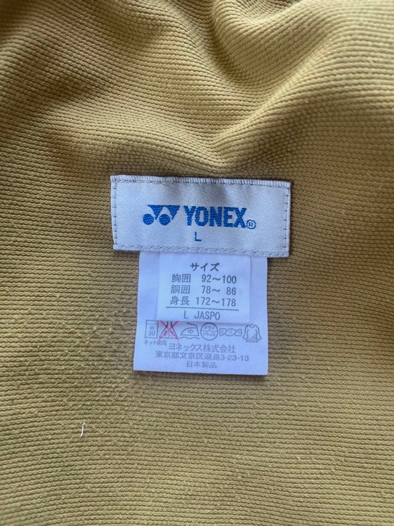 YONEXヨネックス　バドミントン・テニス用　ハーフパンツ　Mサイズ　金ゴールド