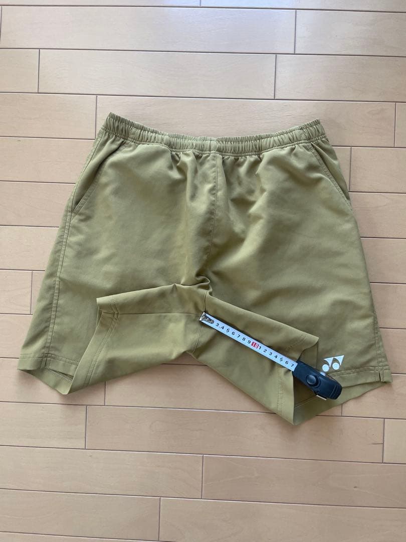 YONEXヨネックス　バドミントン・テニス用　ハーフパンツ　Mサイズ　金ゴールド