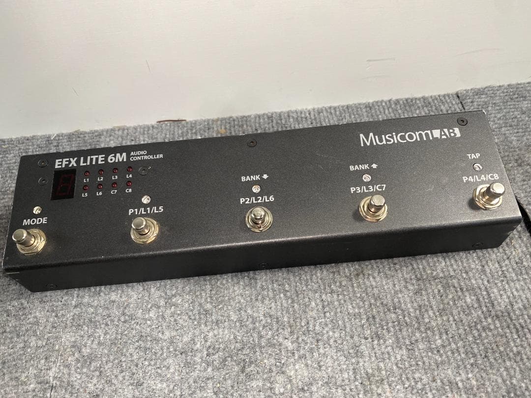 MUSICOM LAB EFX LITE 6M スイッチャー　ラインセレクター