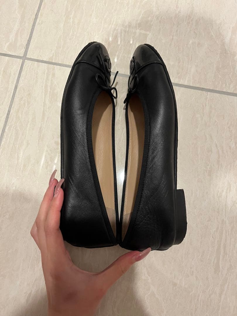 シャネル CHANEL パンプス バレエシューズ