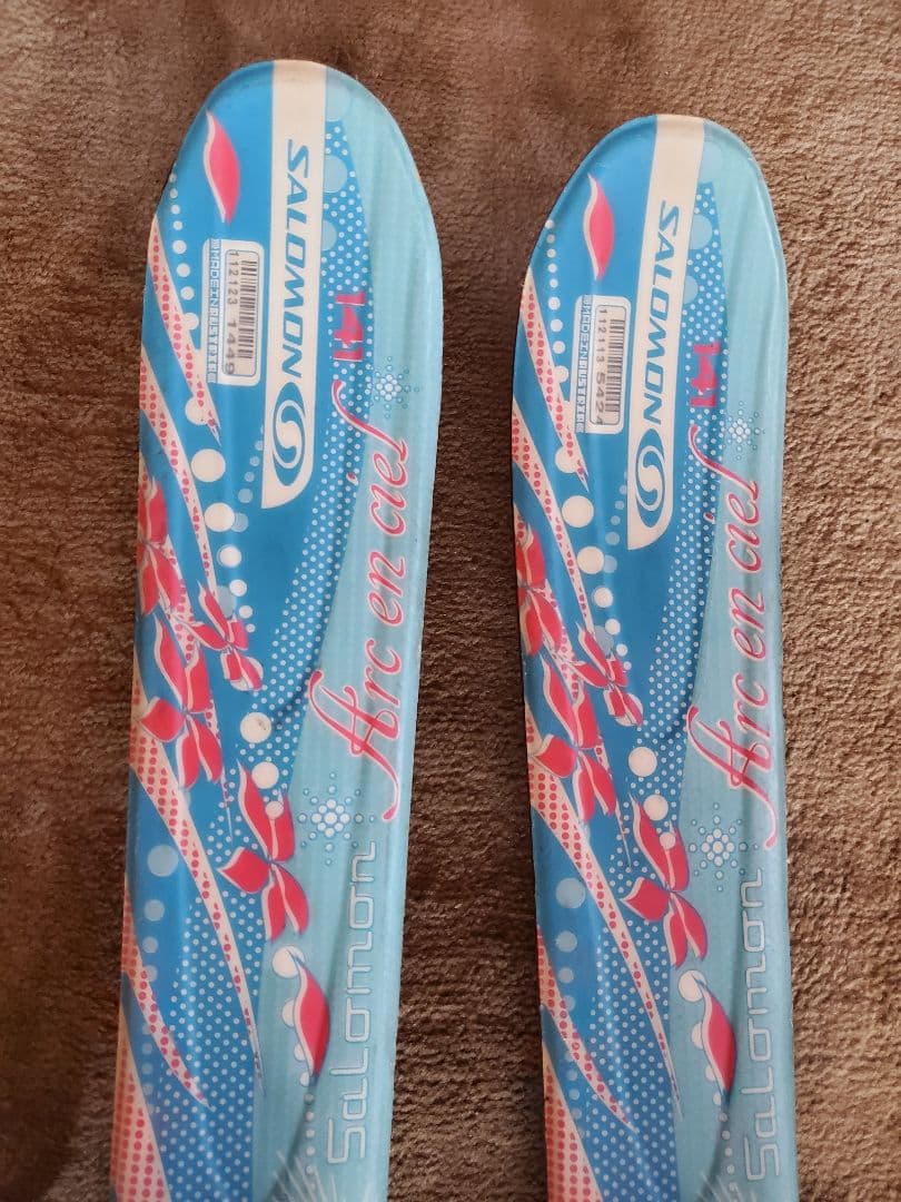salomonカービング141ブーツ22～22.5cmストック　セット