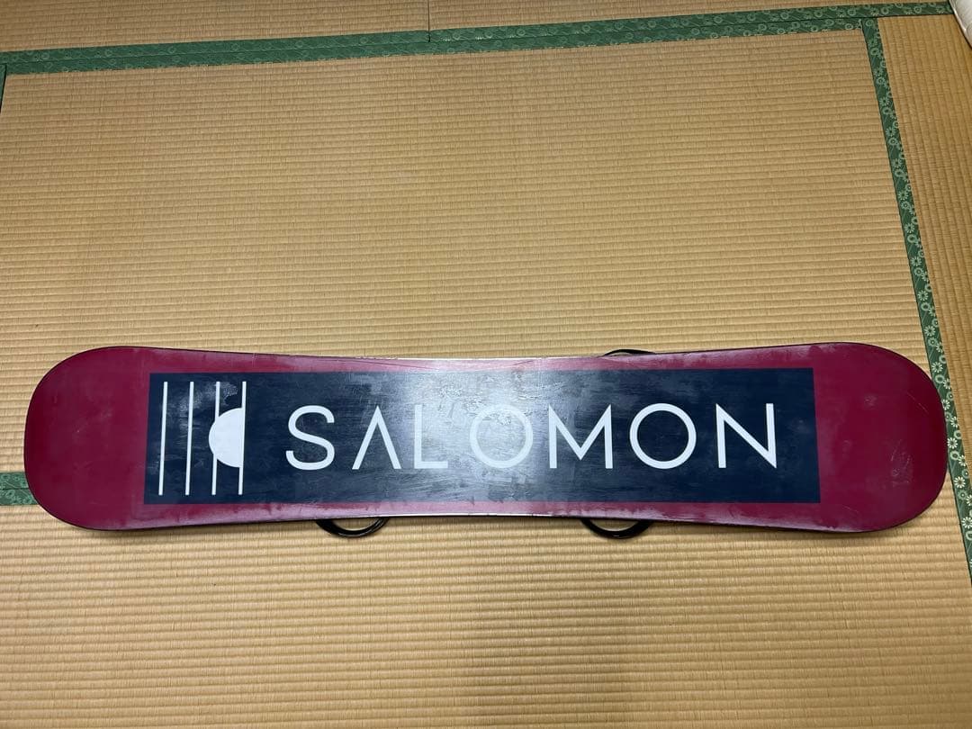SALOMON スノーボード 149センチ　Mサイズバインディング付き