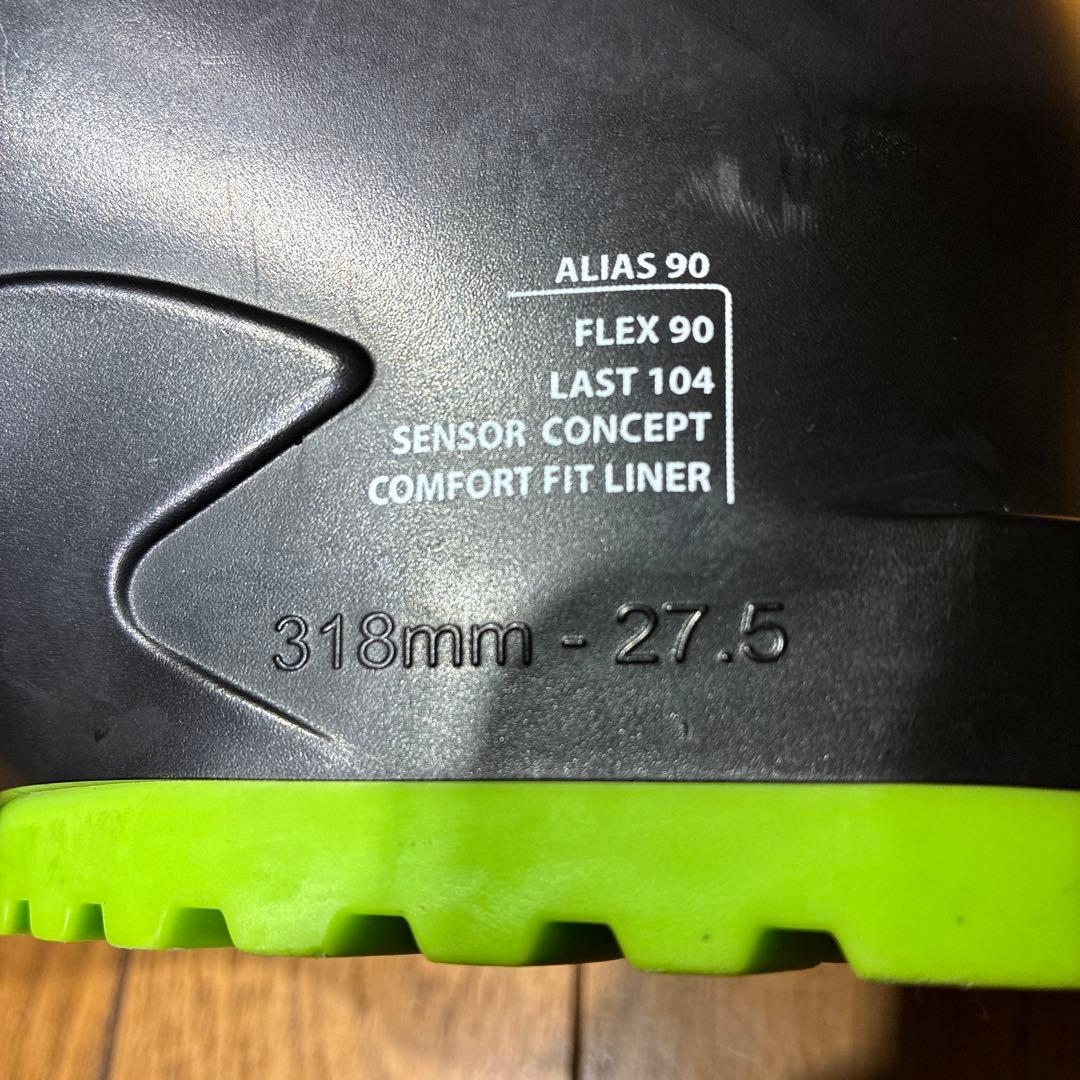 【値下げ】幅広ロシニョールALIAS90 27.0-27.5cm初中級向け