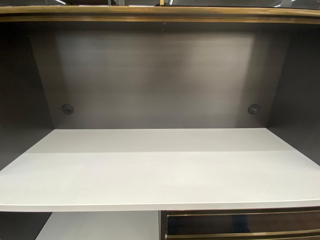 【福岡市限定】レンジボード 食器棚 キッチン収納 幅120㎝ 三環ジャパン