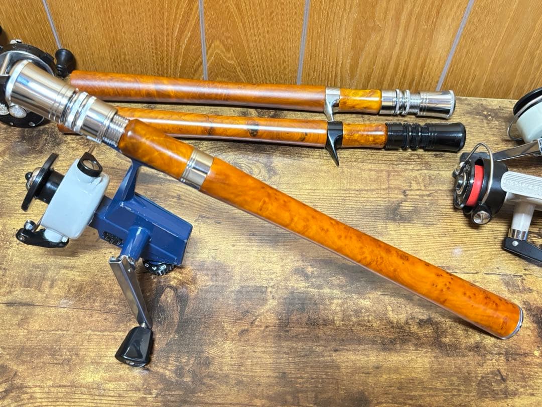グリップパーツ　ロングウッドグリップ　250mm LWG②