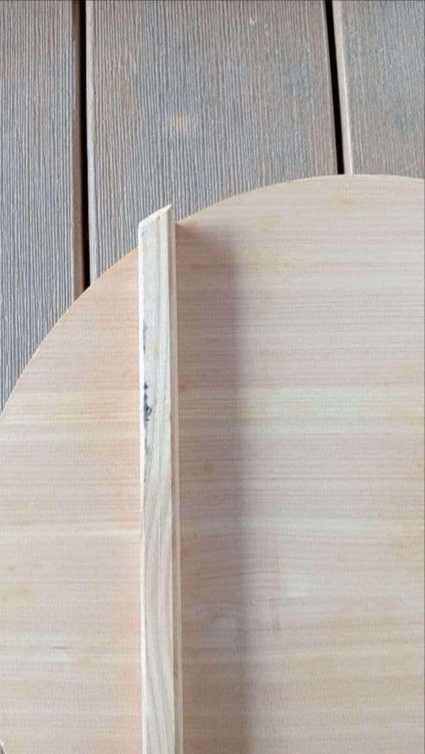 寿司桶 (ふた付)+ 押し寿司2個【合計3点・送料込】木製 約39cm