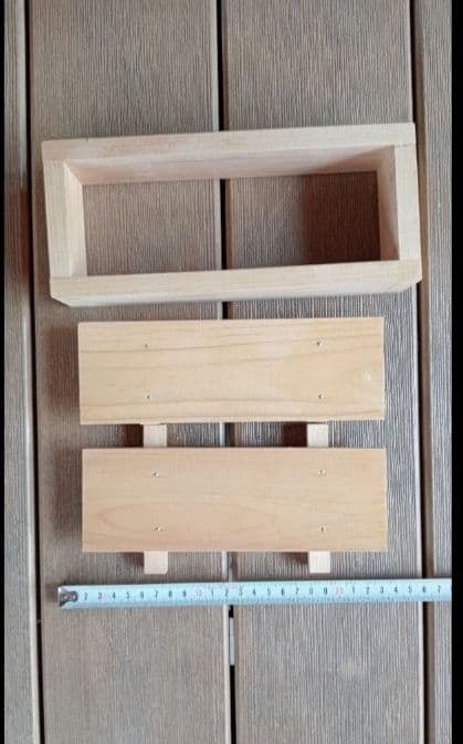 寿司桶 (ふた付)+ 押し寿司2個【合計3点・送料込】木製 約39cm