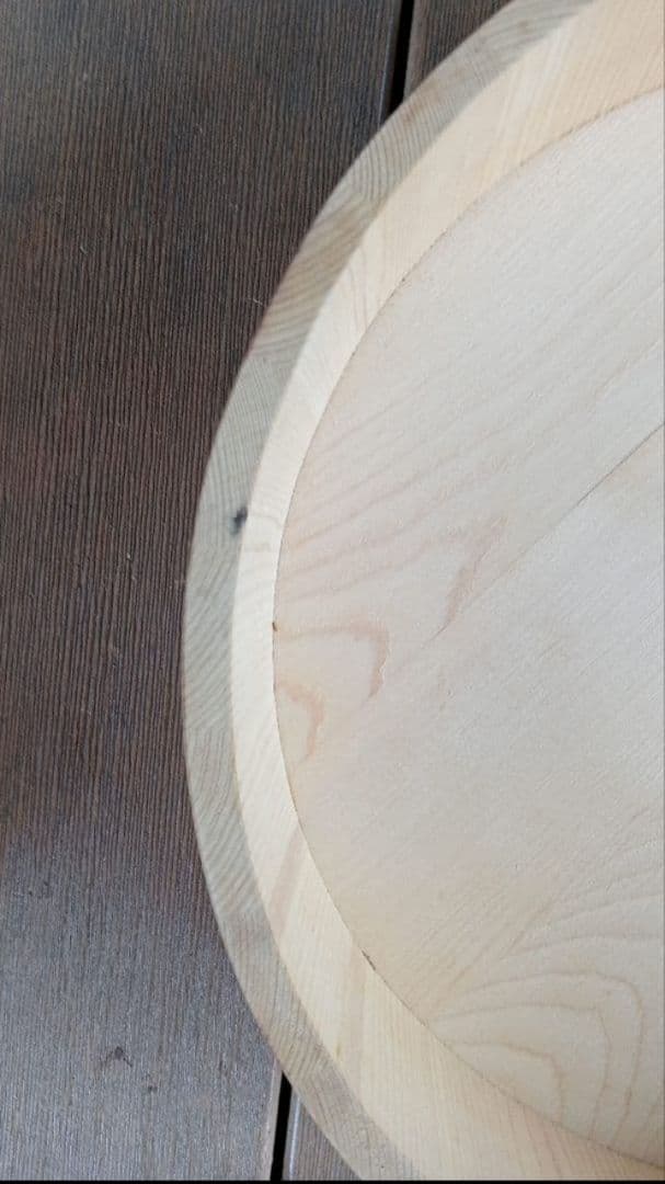 寿司桶 (ふた付)+ 押し寿司2個【合計3点・送料込】木製 約39cm