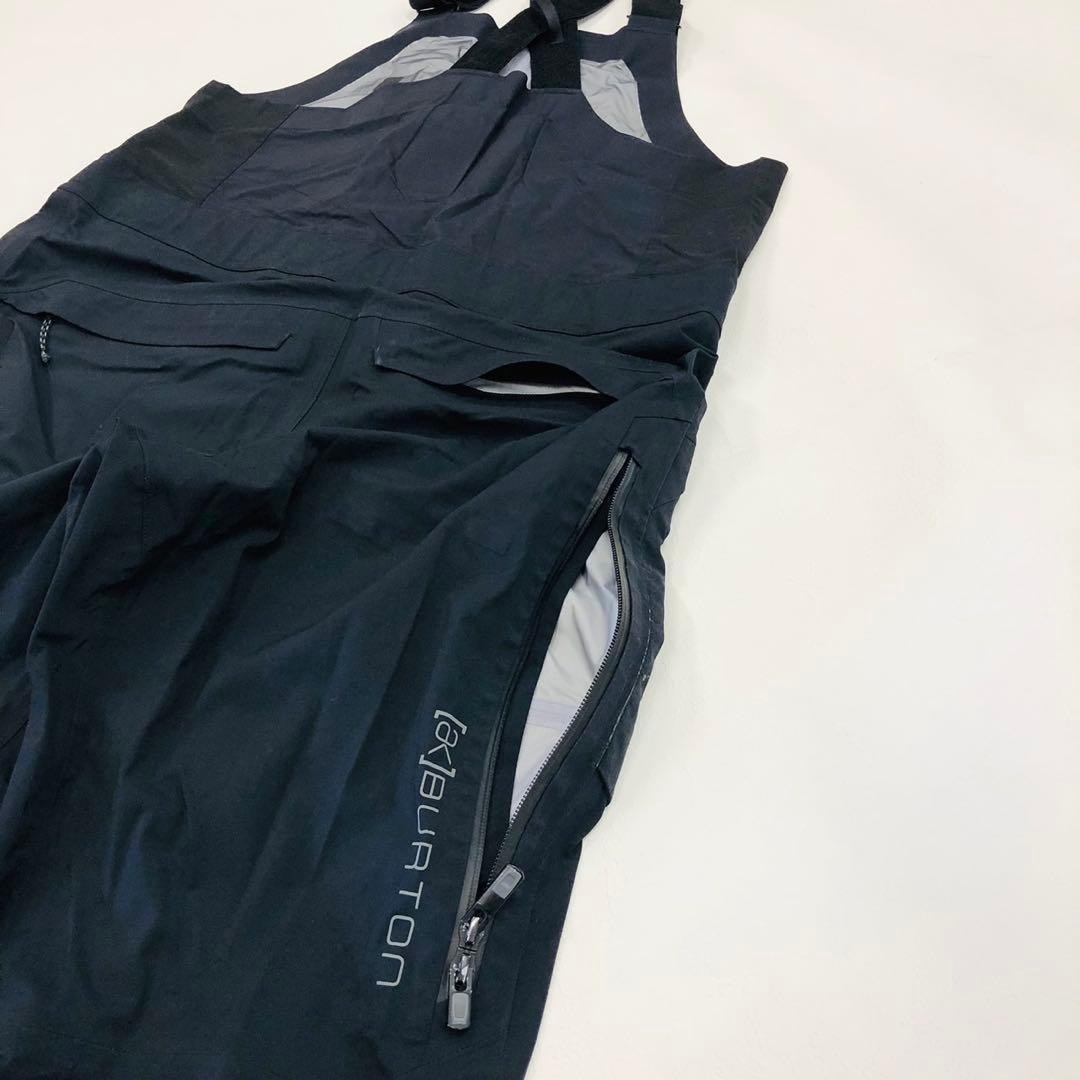 Burton ak GORE-TEX　ビブパン　スノボウェア メンズ 黒　L