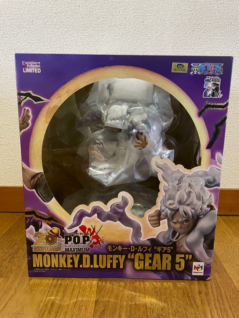 ワンピース MONKEY.D.LUFFY \"GEAR 5\" フィギュア